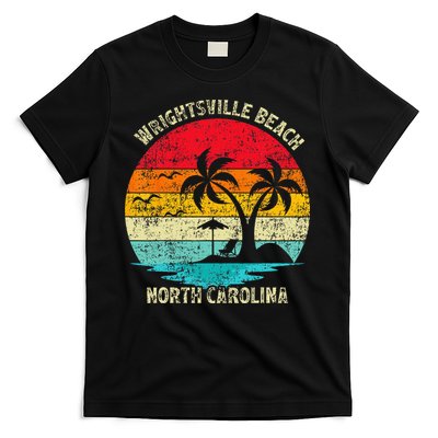 Vintage Summer Vacation North Carolina Wrightsville Beach T-Shirt