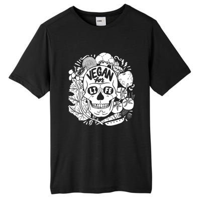 Vegan Skull Tall Fusion ChromaSoft Performance T-Shirt