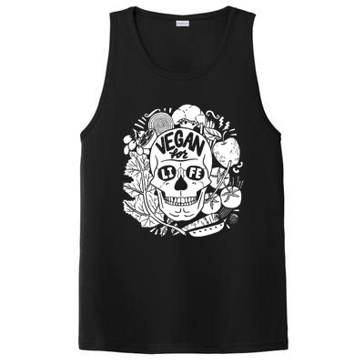 Vegan Skull PosiCharge Competitor Tank