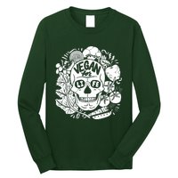 Vegan Skull Long Sleeve Shirt