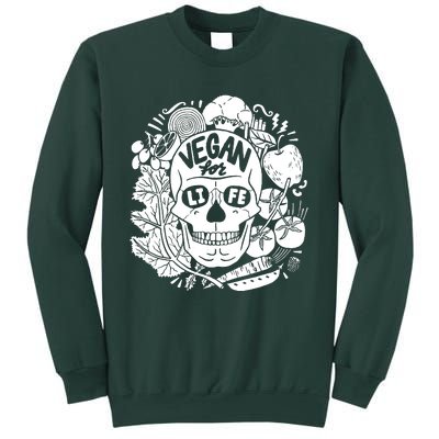 Vegan Skull Sweatshirt