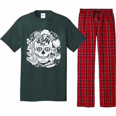 Vegan Skull Pajama Set