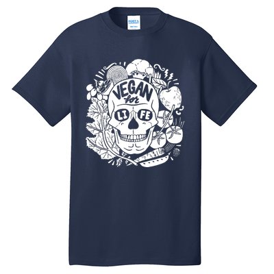 Vegan Skull Tall T-Shirt