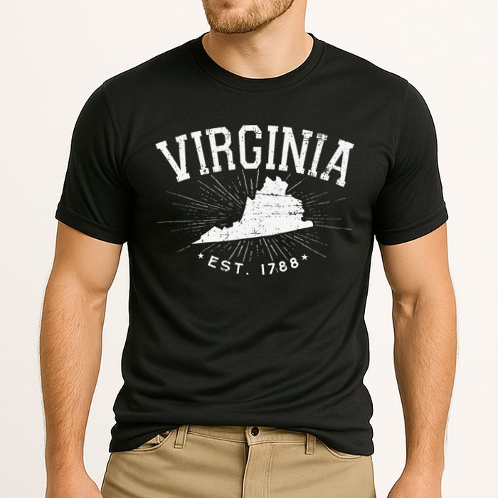 Virginia State Virginia Lover Cooling Performance Crew T-Shirt