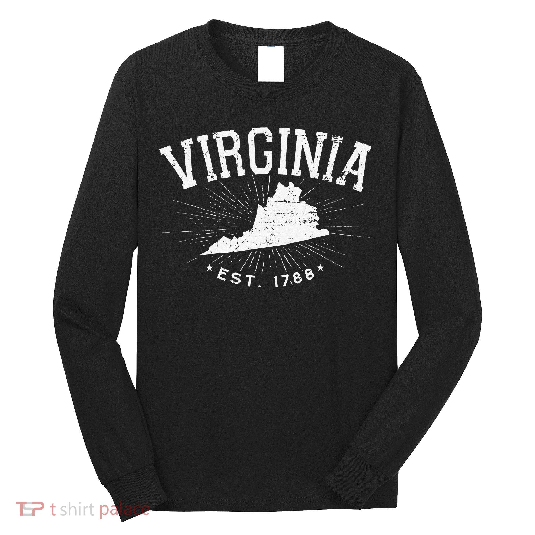 Virginia State Virginia Lover Long Sleeve Shirt