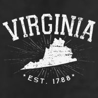 Virginia State Virginia Lover Adult Drive Performance Visor