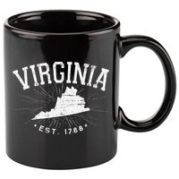 Virginia State Virginia Lover 11oz C Handle Ceramic Mug