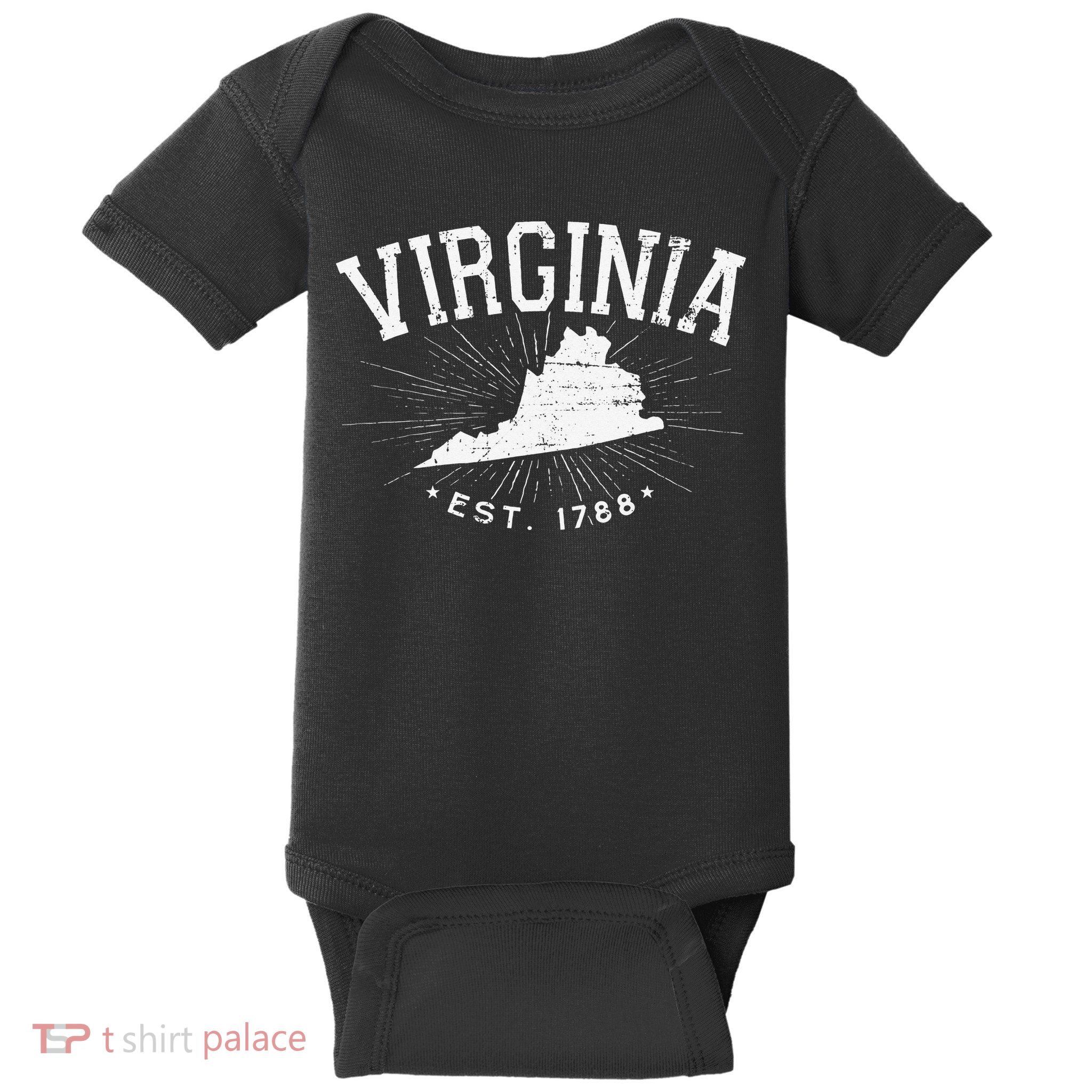 Virginia State Virginia Lover Baby Bodysuit