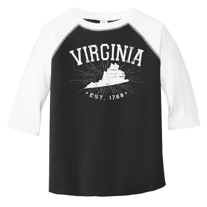 Virginia State Virginia Lover Toddler Fine Jersey T-Shirt