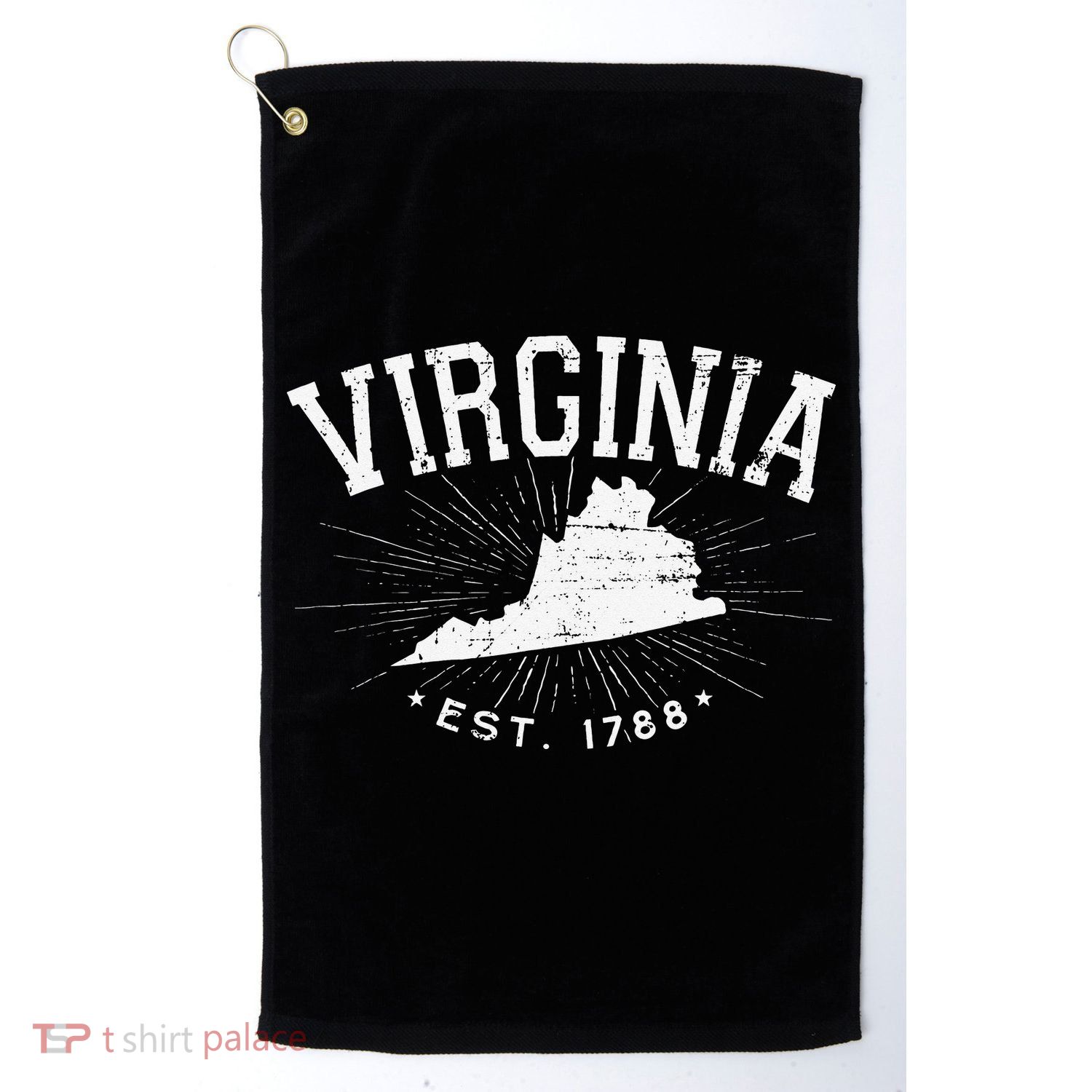 Virginia State Virginia Lover Golf Towel