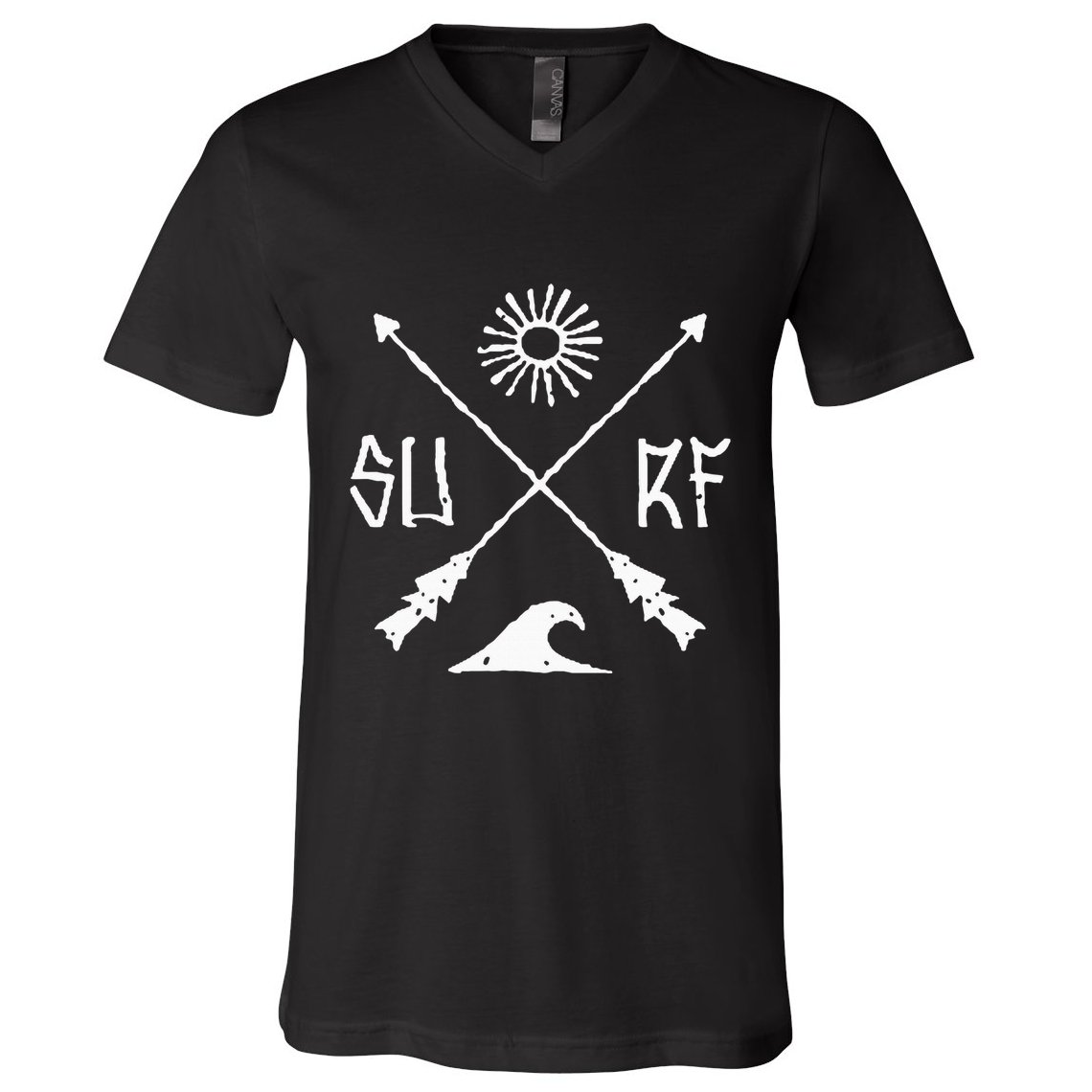 Vintage Surf V-Neck T-Shirt