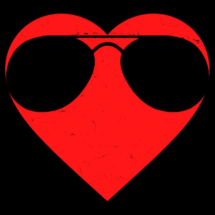 Valentines Shades Cooling Performance Crew T-Shirt