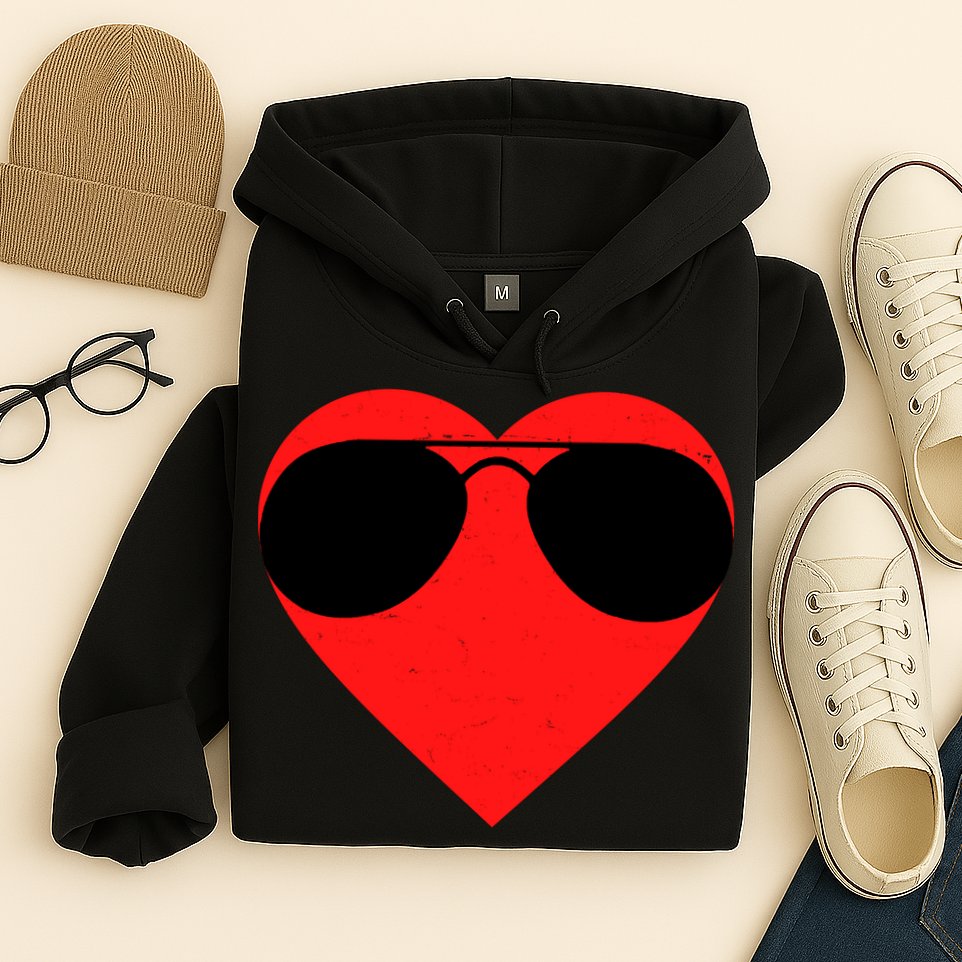 Valentines Shades Hoodie
