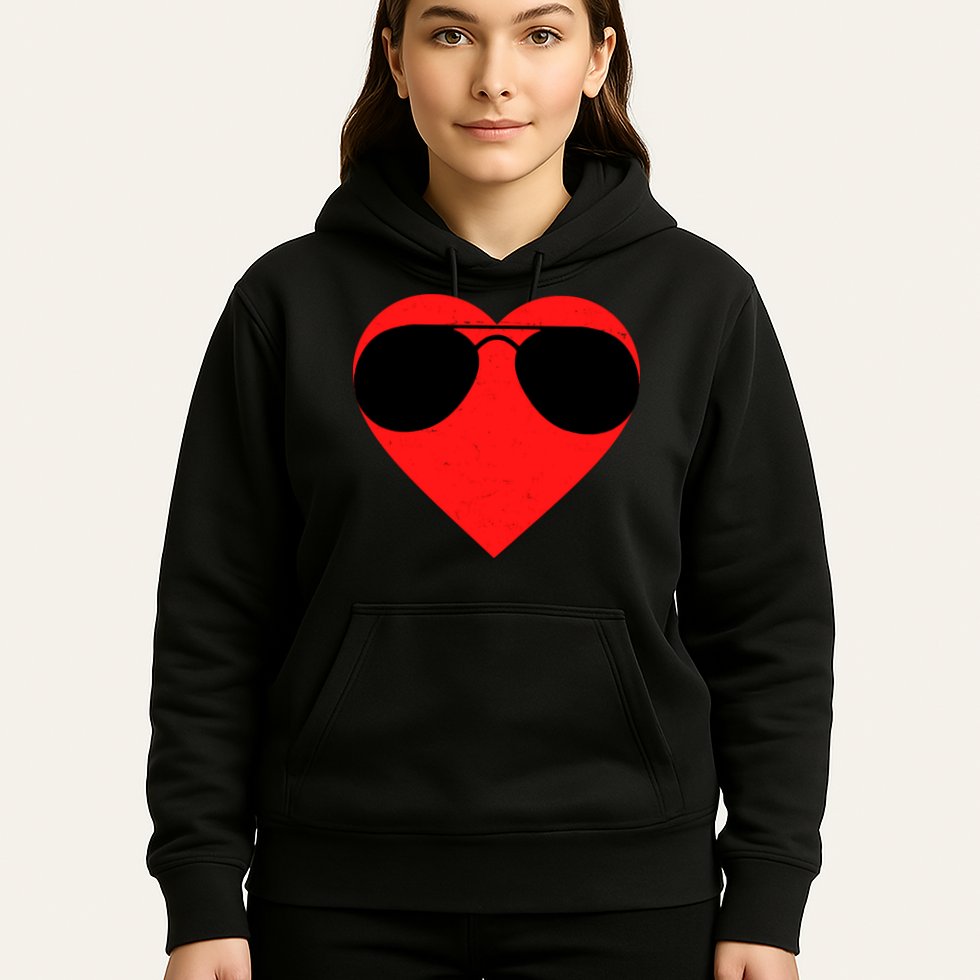 Valentines Shades Hoodie