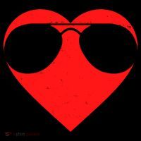 Valentines Shades Button