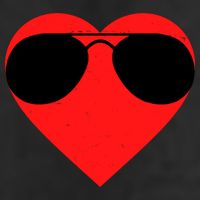 Valentines Shades Adult Drive Performance Visor