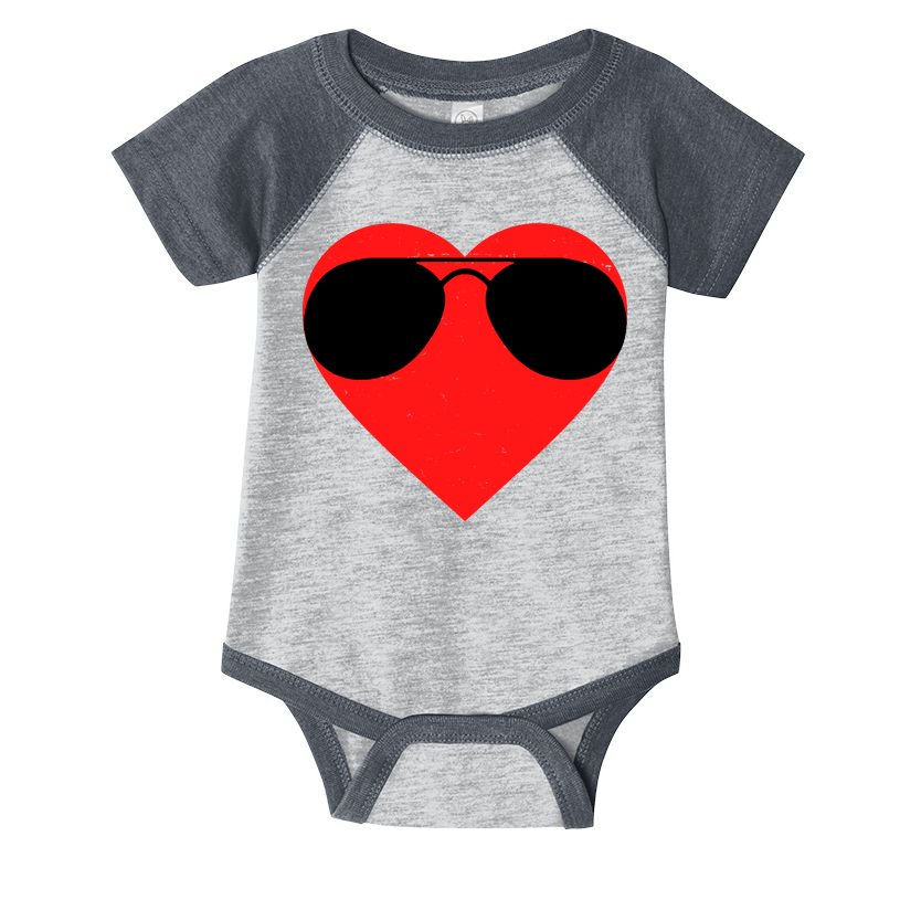 Valentines Shades Infant Baby Jersey Bodysuit