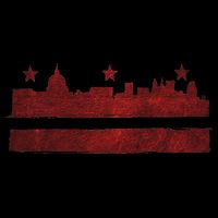 Vintage Skyline Washington Dc Flag Cities Usa Pride Tank Top
