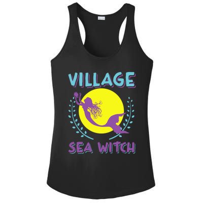 Village Sea Witch Mermaid Halloween Gift Ladies PosiCharge Competitor Racerback Tank