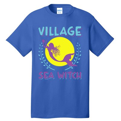 Village Sea Witch Mermaid Halloween Gift Tall T-Shirt