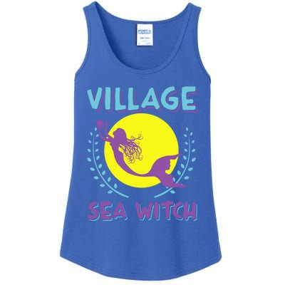 Village Sea Witch Mermaid Halloween Gift Ladies Essential Tank