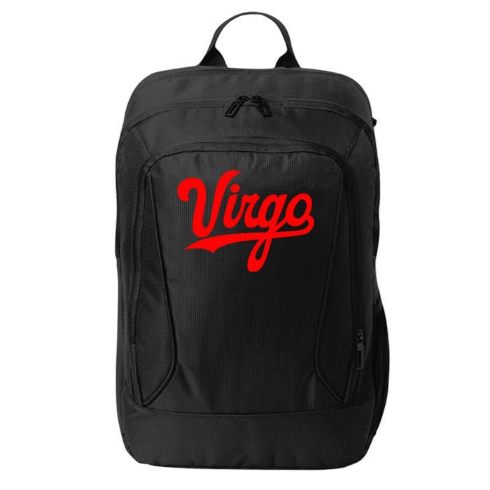 Virgo Season Women Zodiac Typography City Backpack