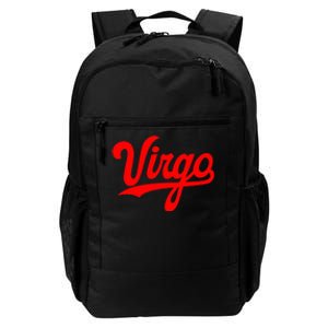 Virgo Season Women Zodiac Typography Daily Commute Backpack