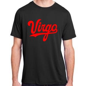 Virgo Season Women Zodiac Typography Adult ChromaSoft Performance T-Shirt