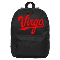 Virgo Season Women Zodiac Typography 16 in Basic Backpack