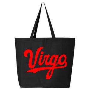 Virgo Season Women Zodiac Typography 25L Jumbo Tote