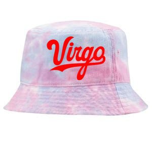 Virgo Season Women Zodiac Typography Tie-Dyed Bucket Hat