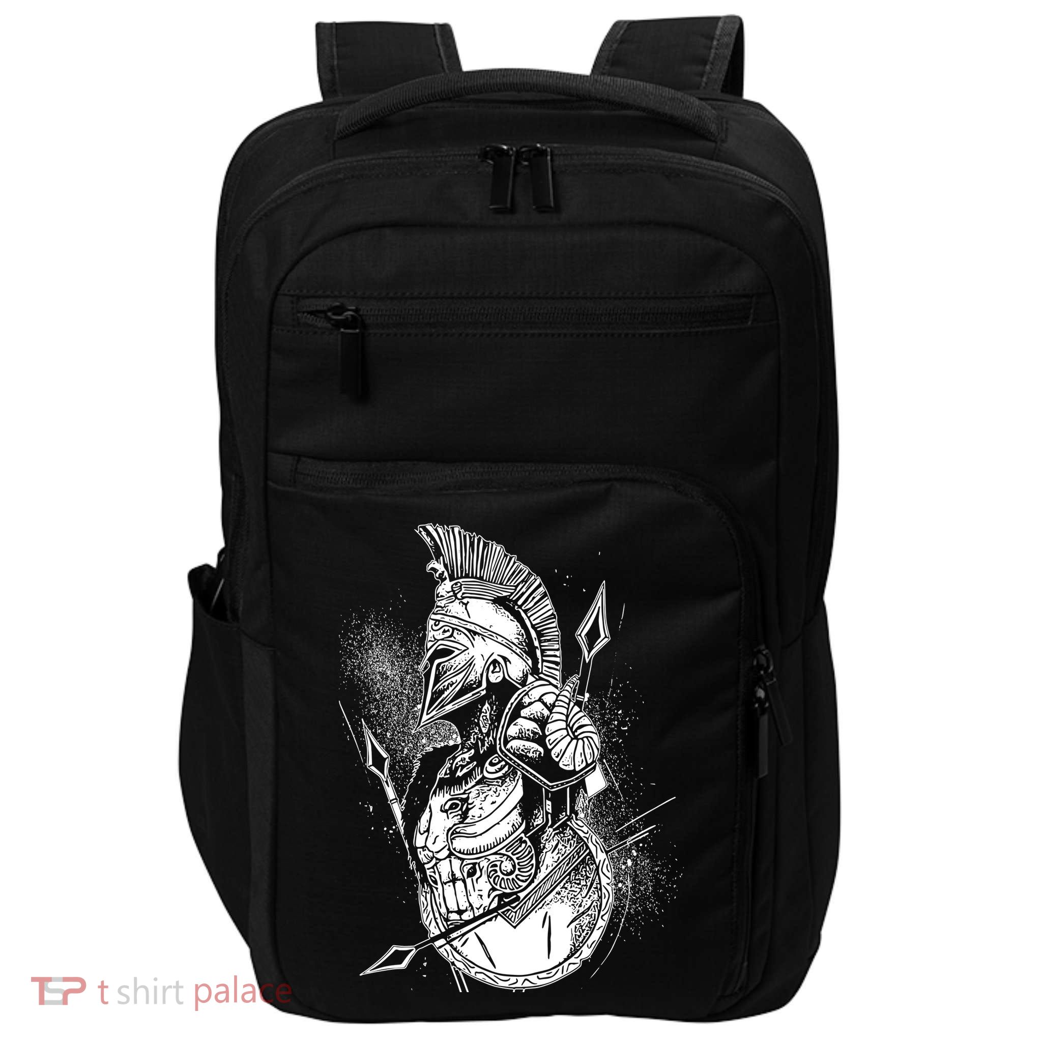 Vintage Spartan Warrior Impact Tech Backpack