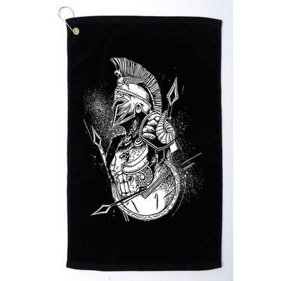 Vintage Spartan Warrior Golf Towel