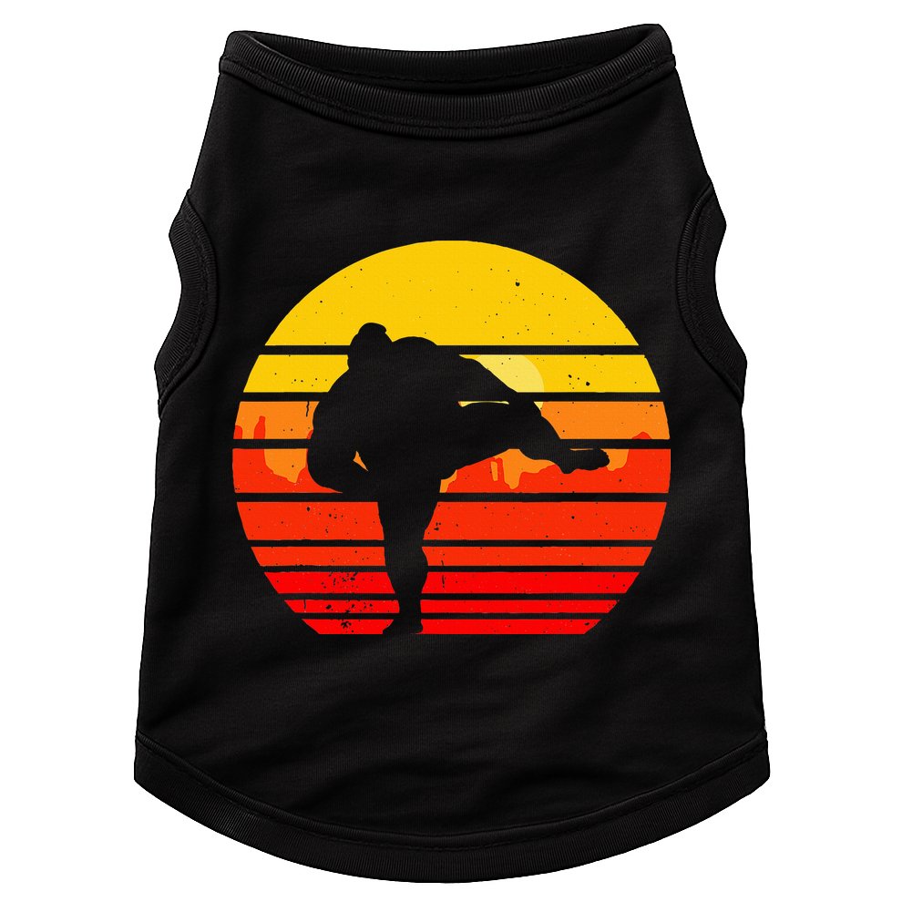 Vintage Sumo Wrestling Japan Japanese Retro Wrestler Doggie Tank