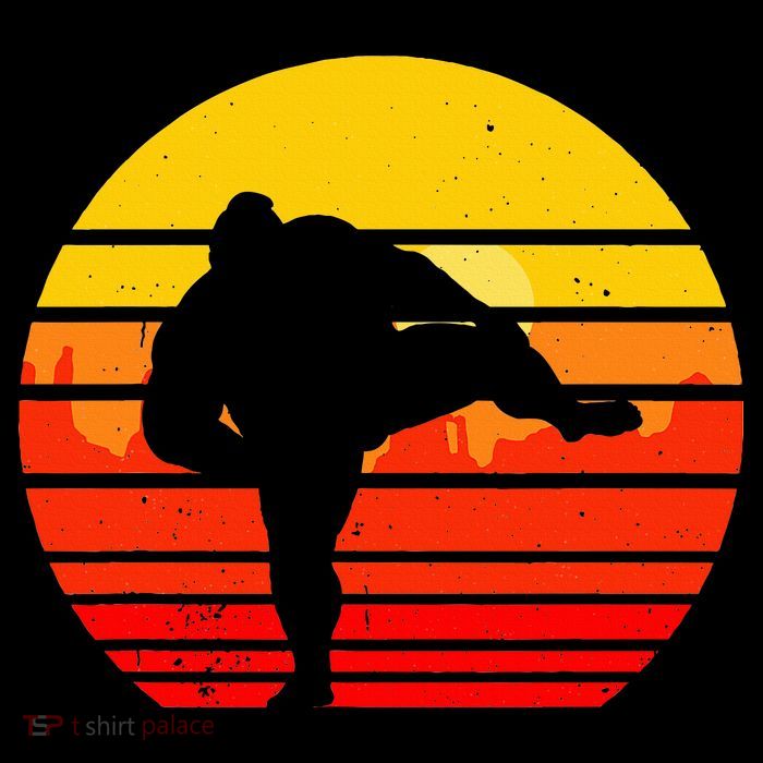 Vintage Sumo Wrestling Japan Japanese Retro Wrestler Tall T-Shirt