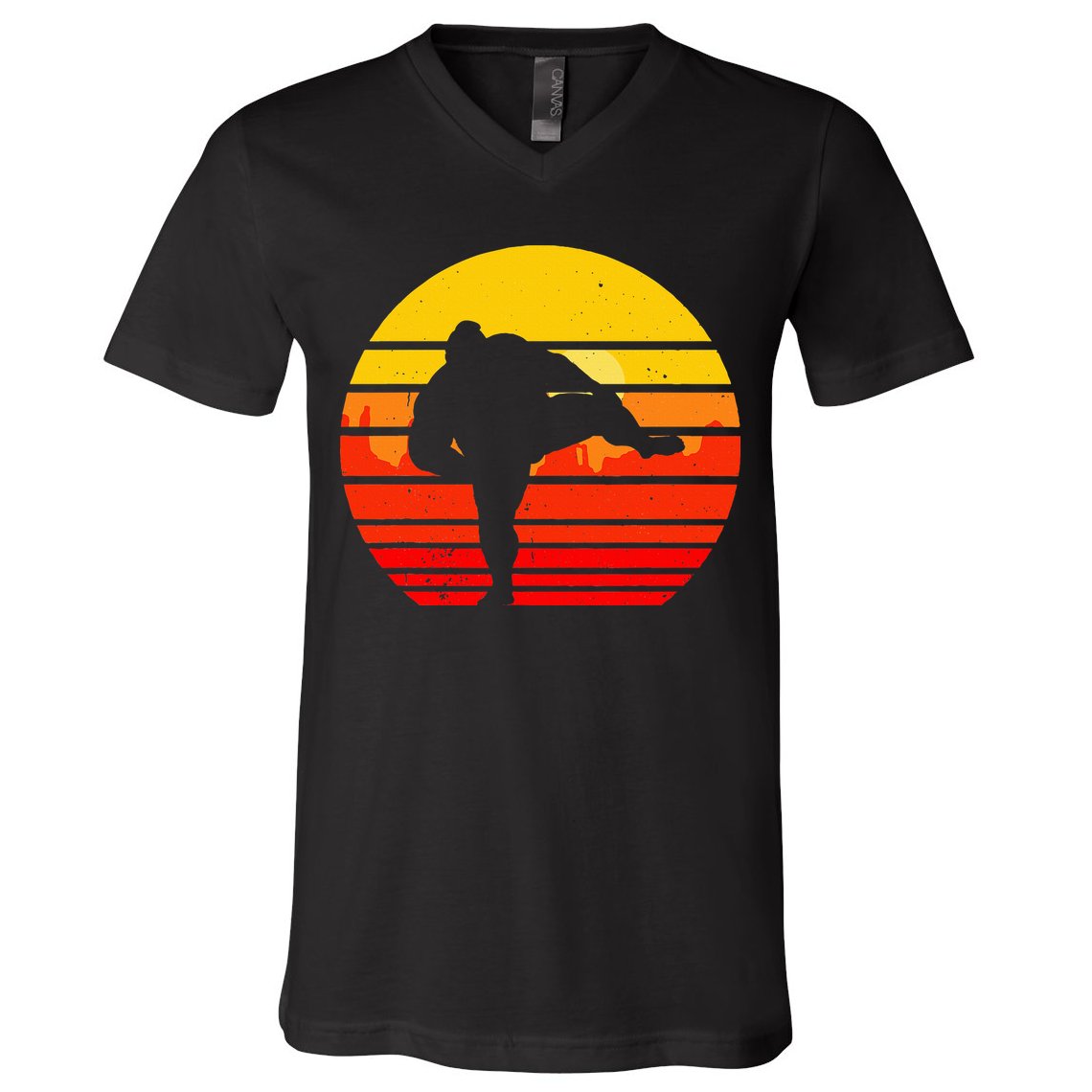 Vintage Sumo Wrestling Japan Japanese Retro Wrestler V-Neck T-Shirt