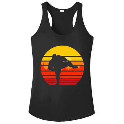 Vintage Sumo Wrestling Japan Japanese Retro Wrestler Ladies PosiCharge Competitor Racerback Tank