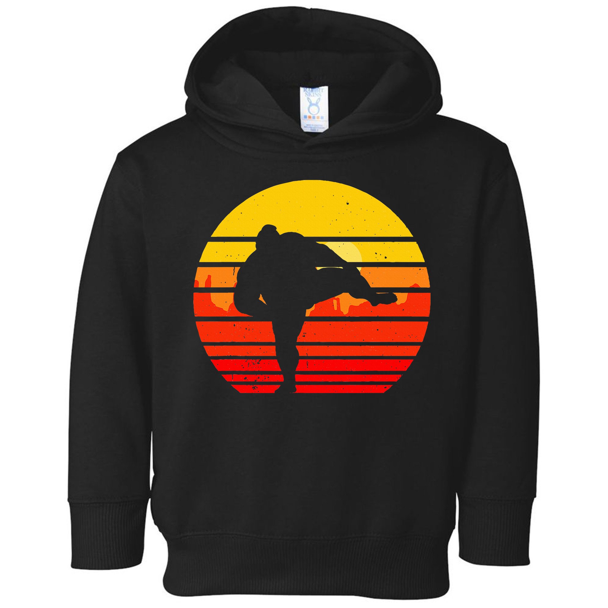 Vintage Sumo Wrestling Japan Japanese Retro Wrestler Toddler Hoodie