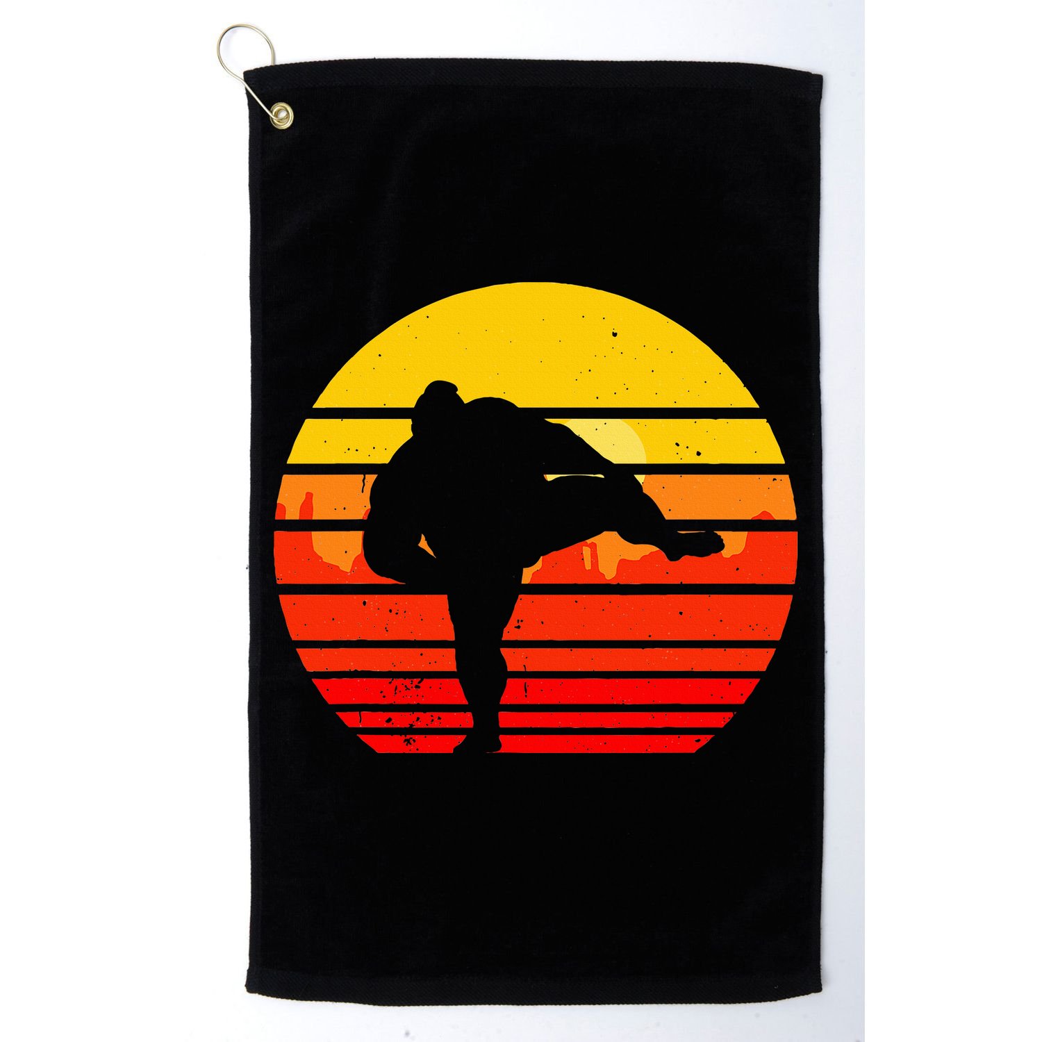 Vintage Sumo Wrestling Japan Japanese Retro Wrestler Golf Towel