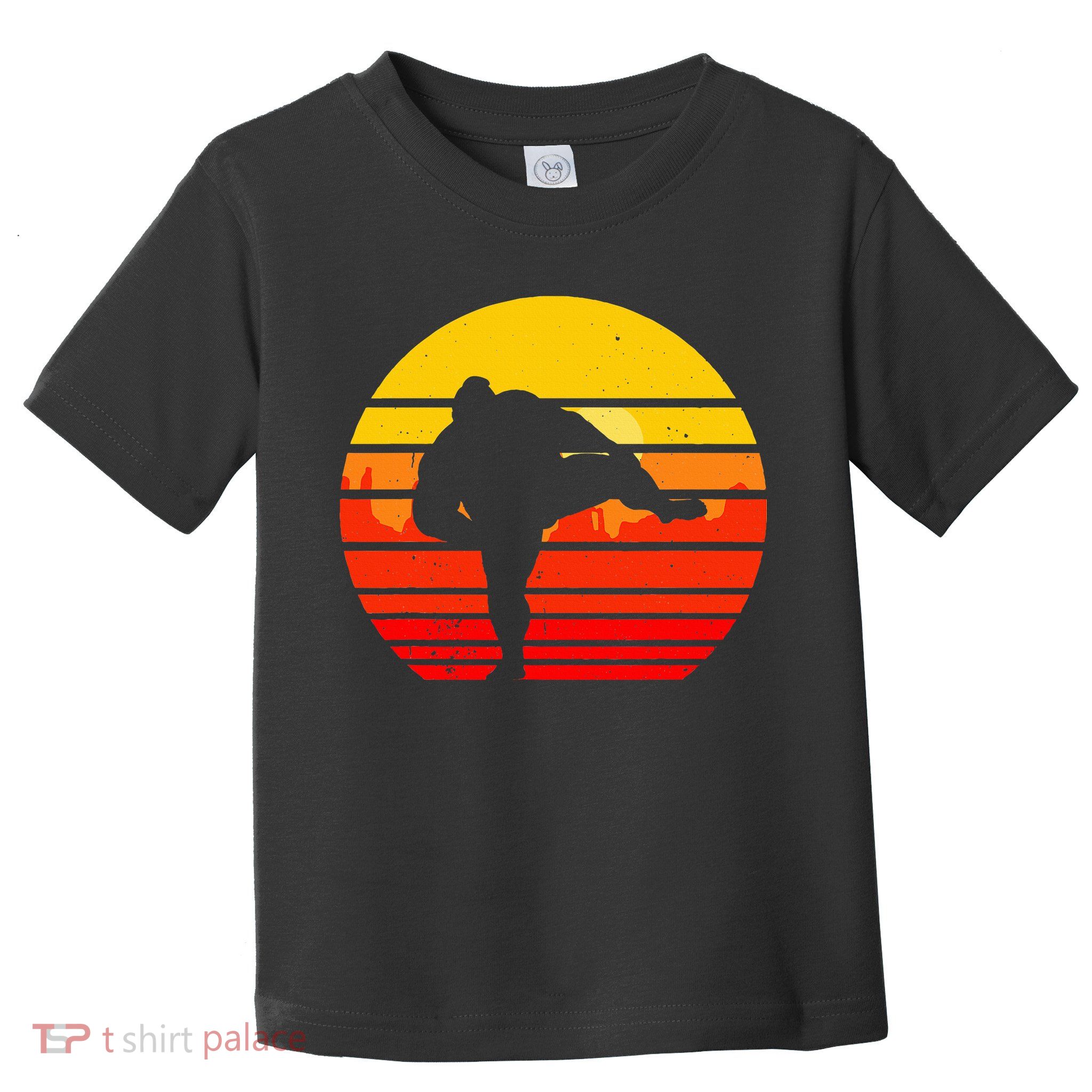 Vintage Sumo Wrestling Japan Japanese Retro Wrestler Toddler T-Shirt