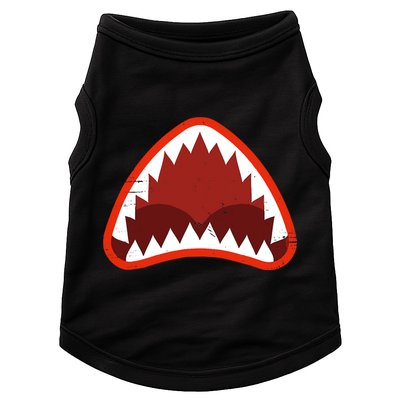 Vintage Shark With Open Mouth Doggie Tank