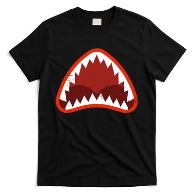 Vintage Shark With Open Mouth T-Shirt