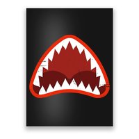 Vintage Shark With Open Mouth Poster