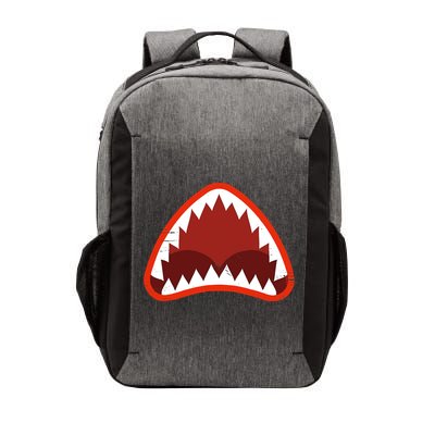 Vintage Shark With Open Mouth Vector Backpack