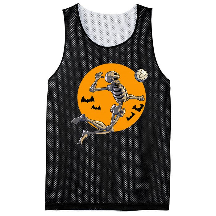 Volleyball Skeleton Women Volleyball Player Mesh Reversible Basketball Jersey Tank