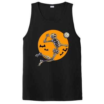 Volleyball Skeleton Women Volleyball Player PosiCharge Competitor Tank