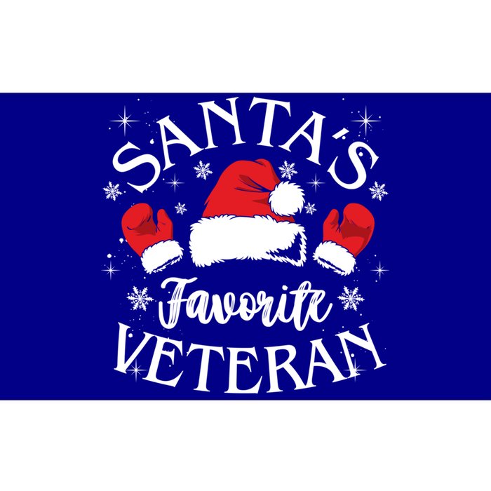 Veteran Santa Xmas Santa's Favorite Veteran Santas Favorite Great Gift Bumper Sticker