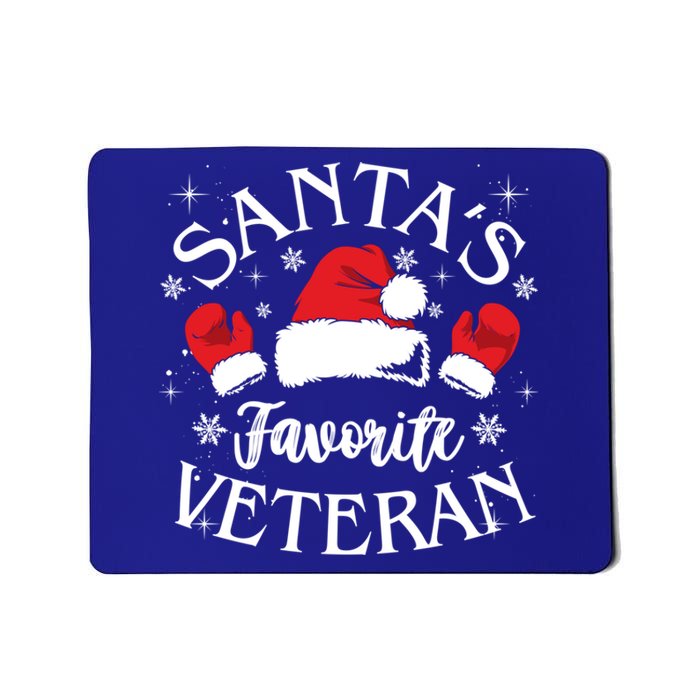 Veteran Santa Xmas Santa's Favorite Veteran Santas Favorite Great Gift Mousepad