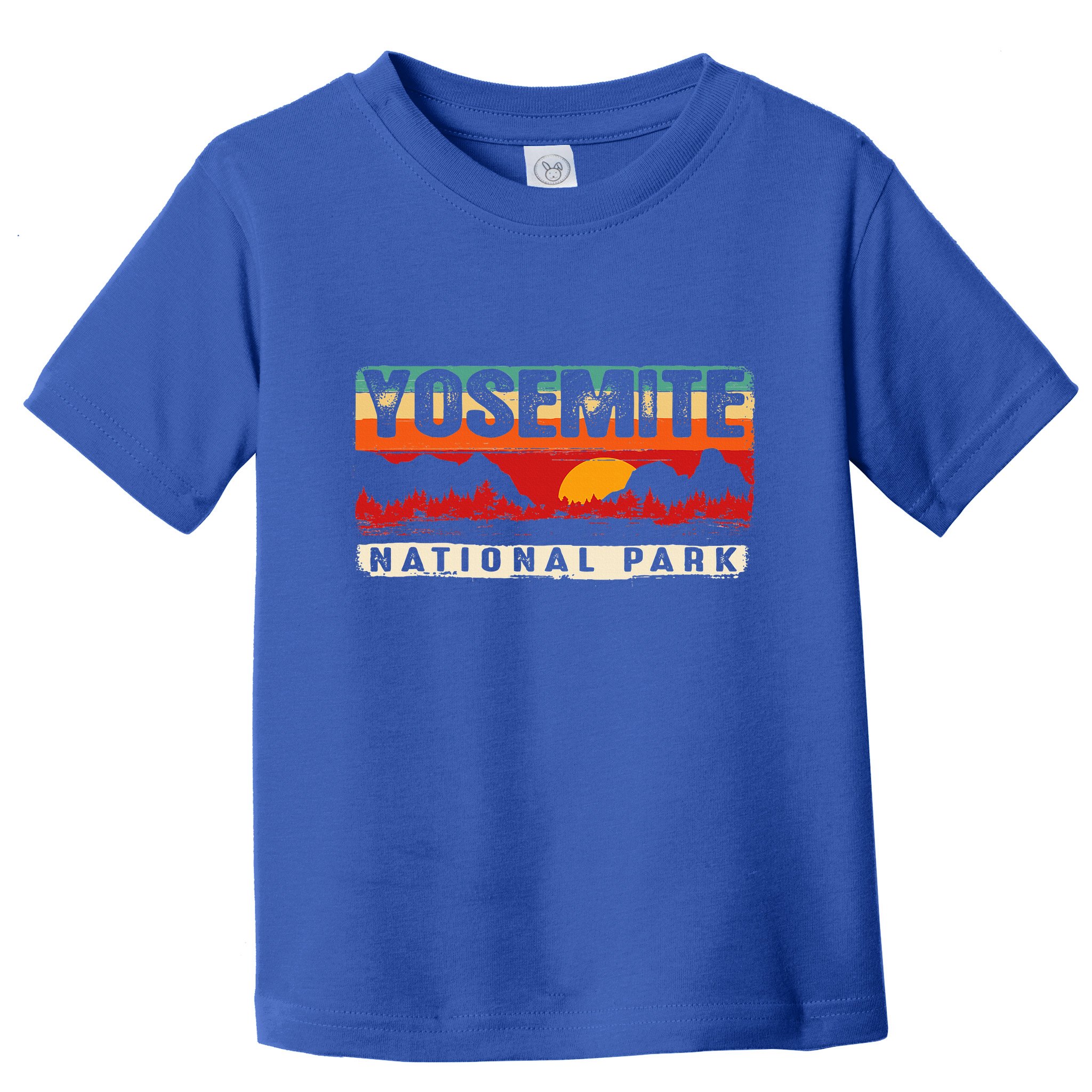 Vintage Sunset Yosemite National Park Toddler T-Shirt