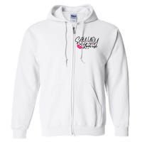 Valentine Say You Love Me Full Zip Hoodie